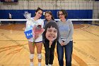 Senior Day  Wheaton Women's Volleyball Senior Day 2023. - Photo by Keith Nordstrom : Wheaton, Volleyball, VB